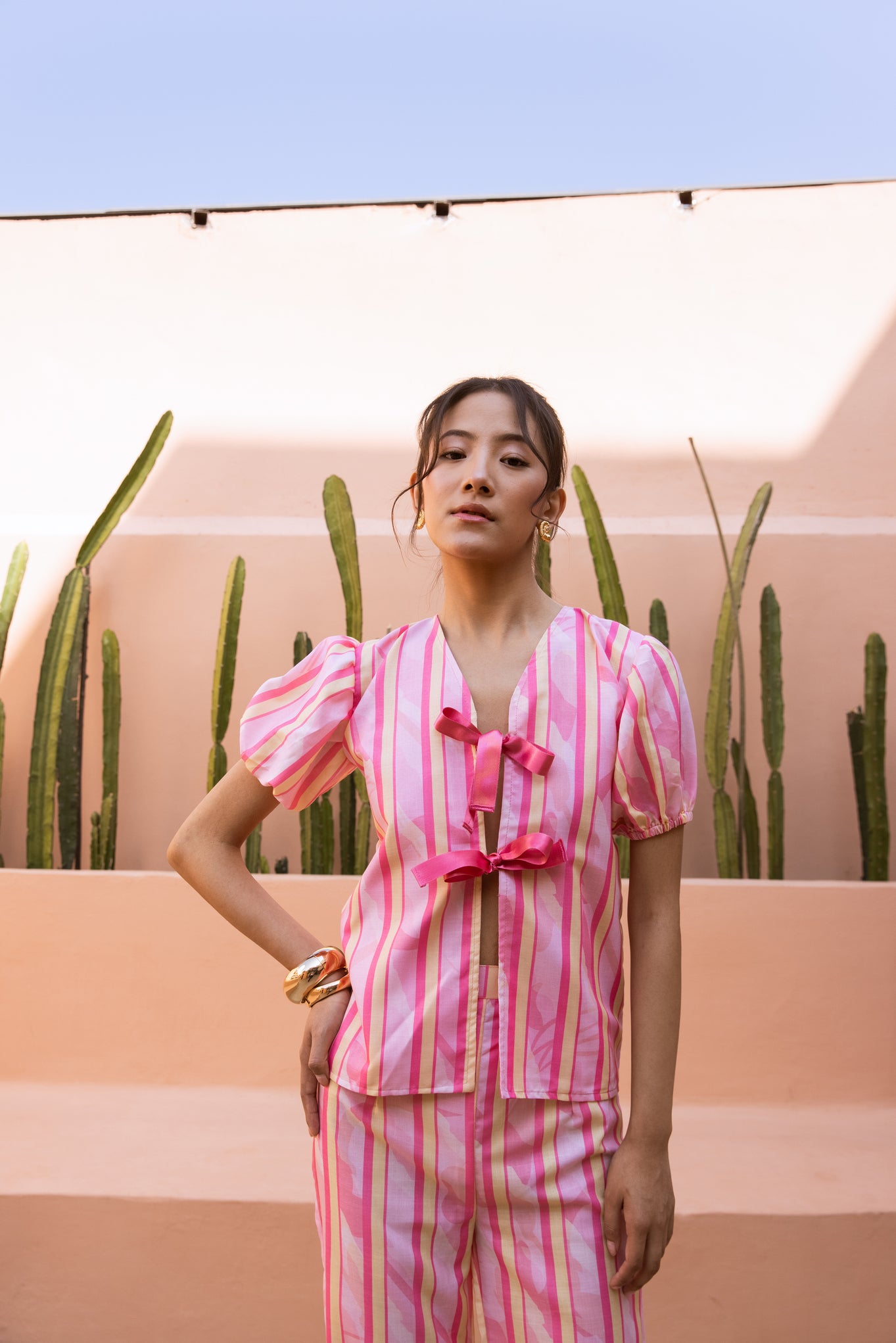 Pink Berry Co-ord Set (Pants)