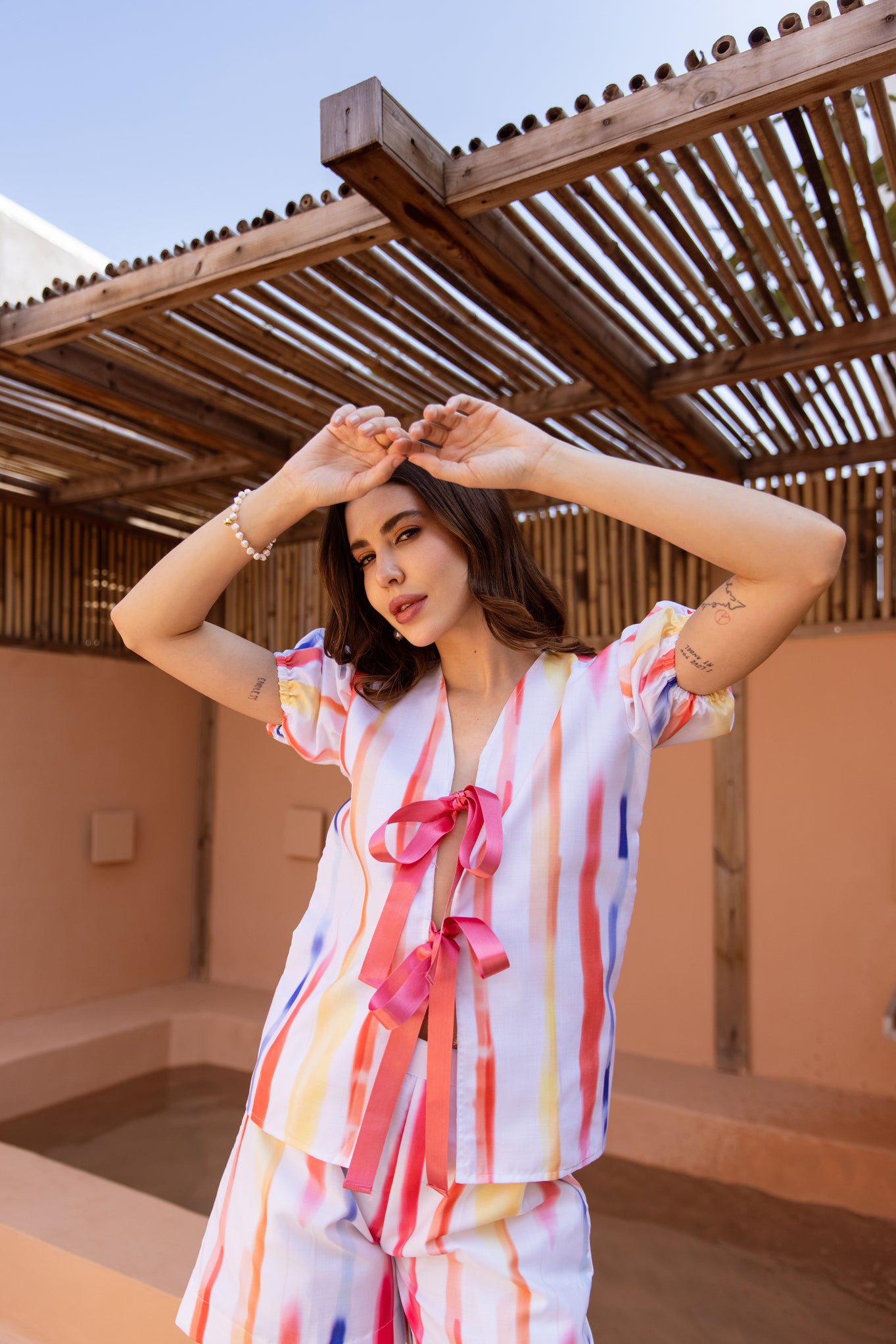 Breakfast Party Co-ord Set (Shorts)