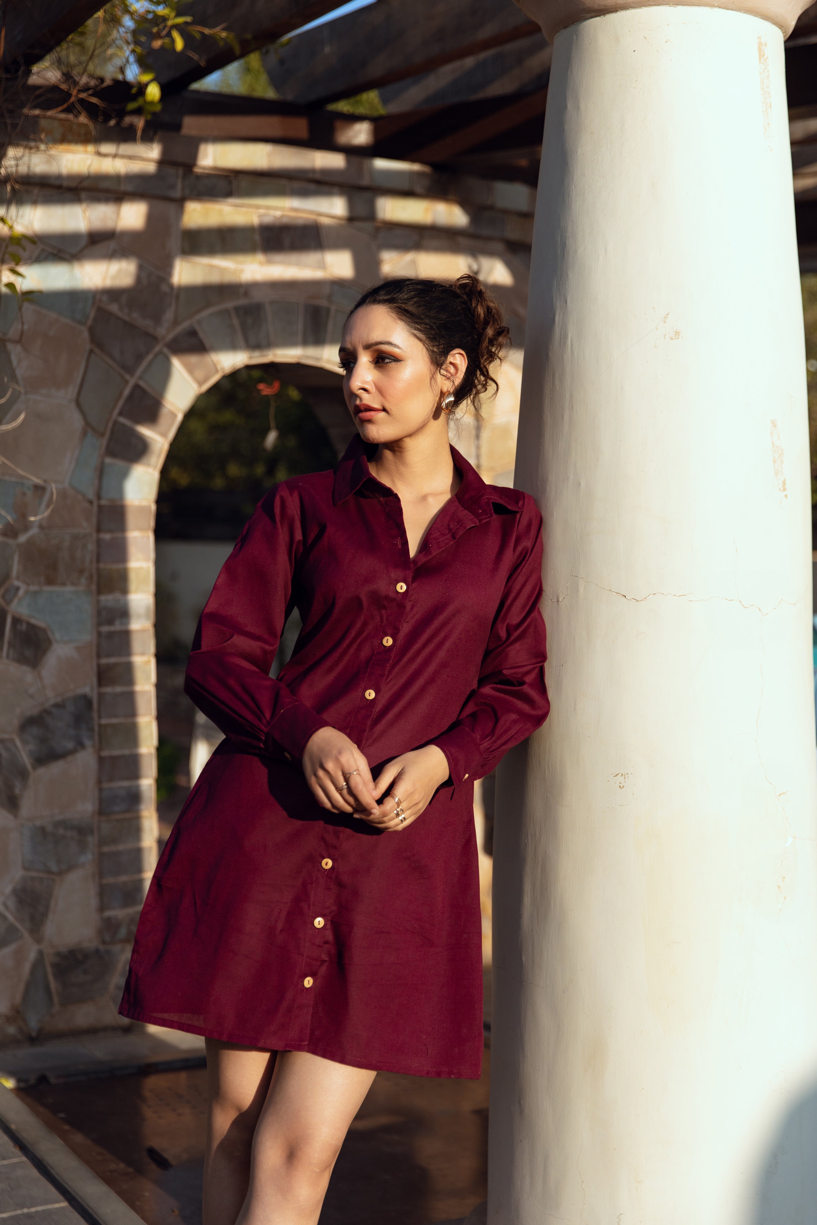 Raspa Shirt Dress