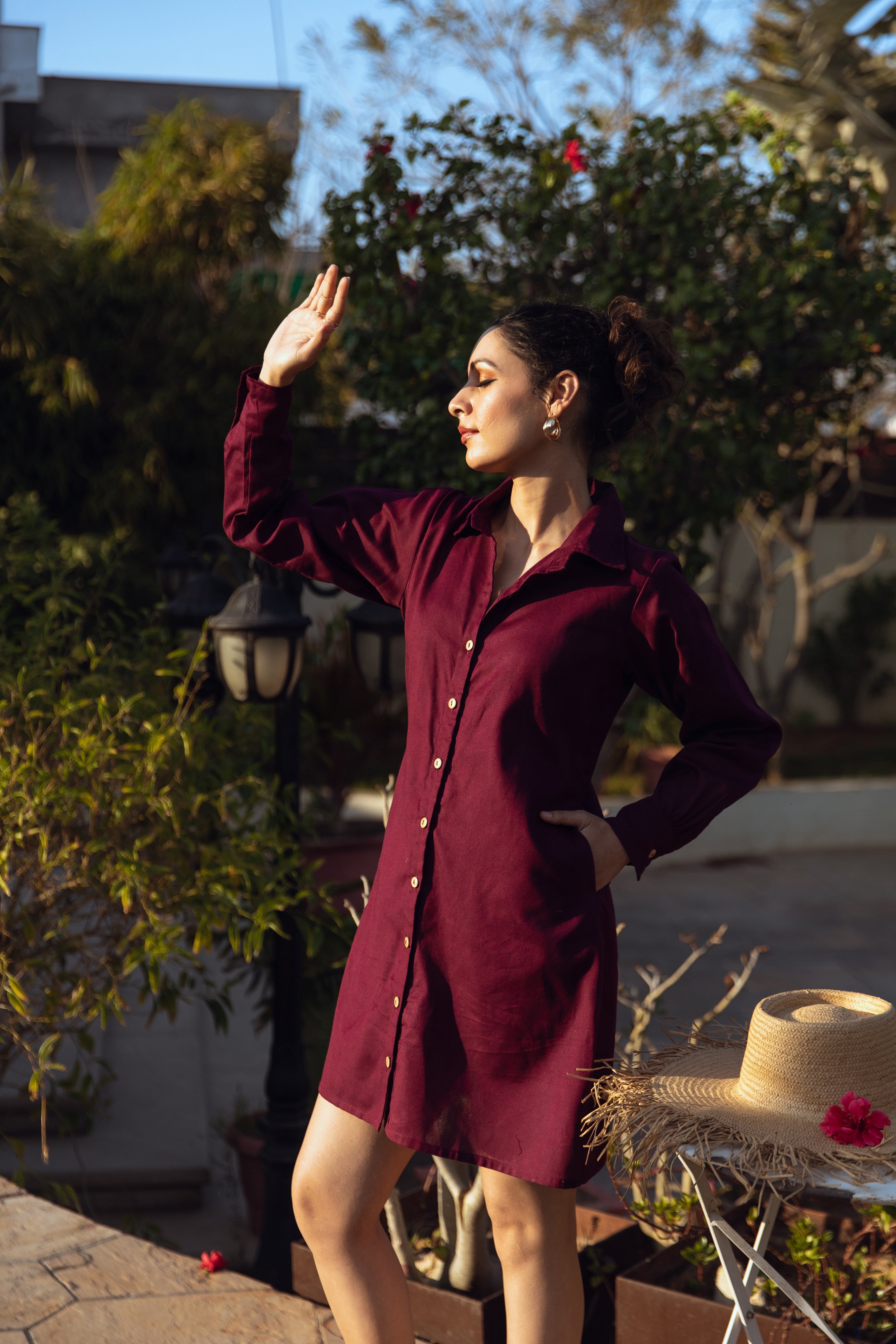 Raspa Shirt Dress