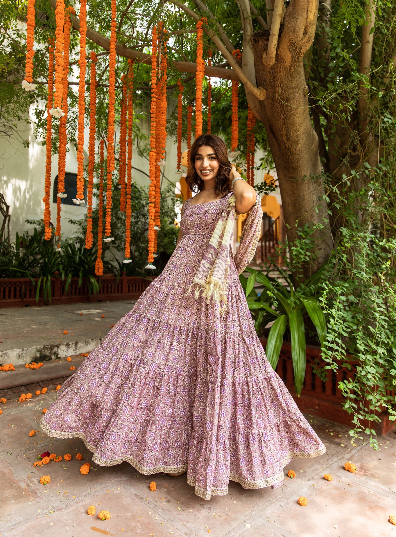 Piya Anarkali Set