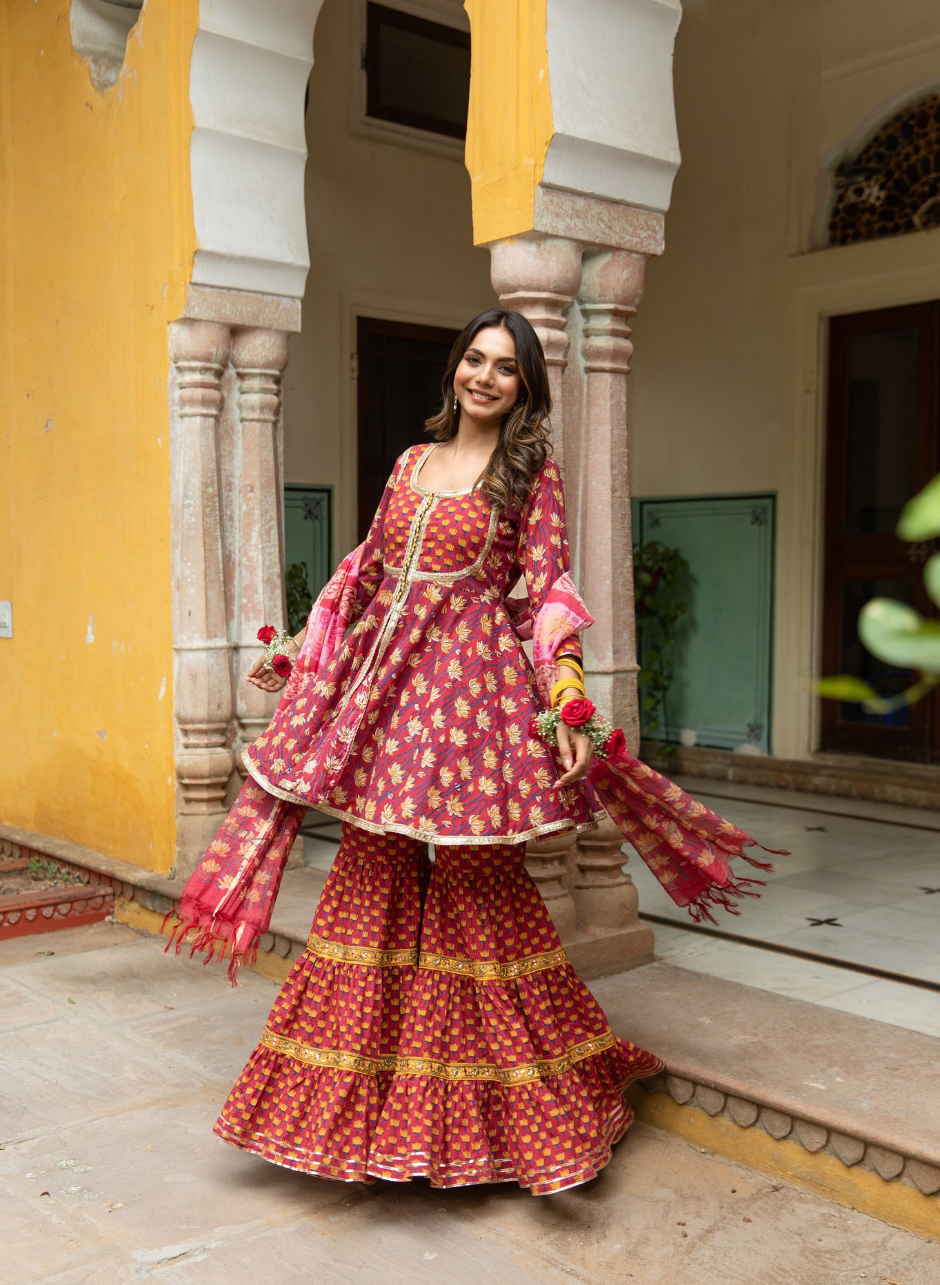 Jiya Sharara Set