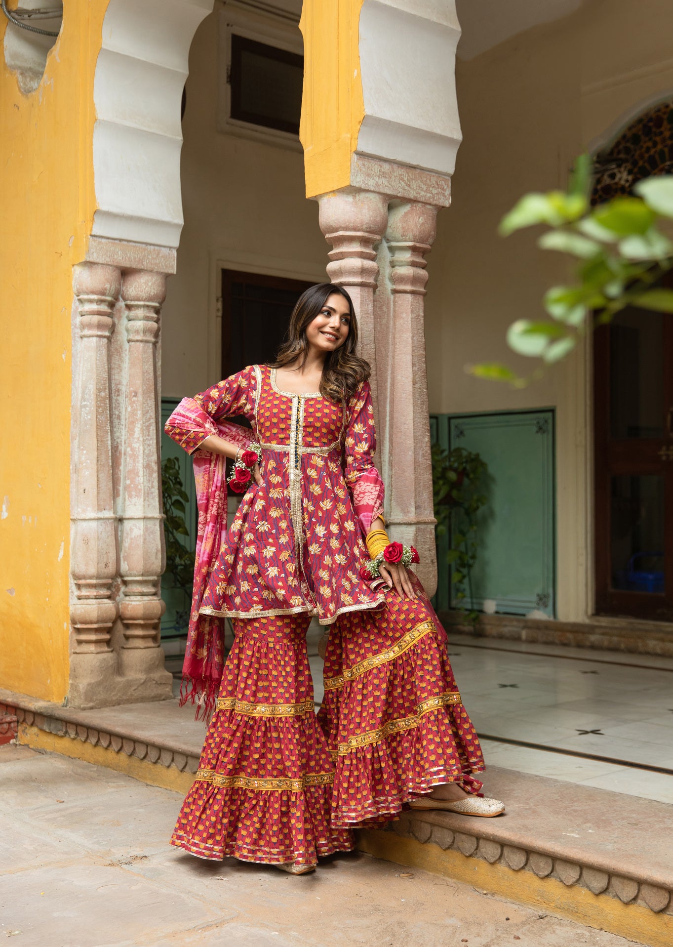 Jiya Sharara Set