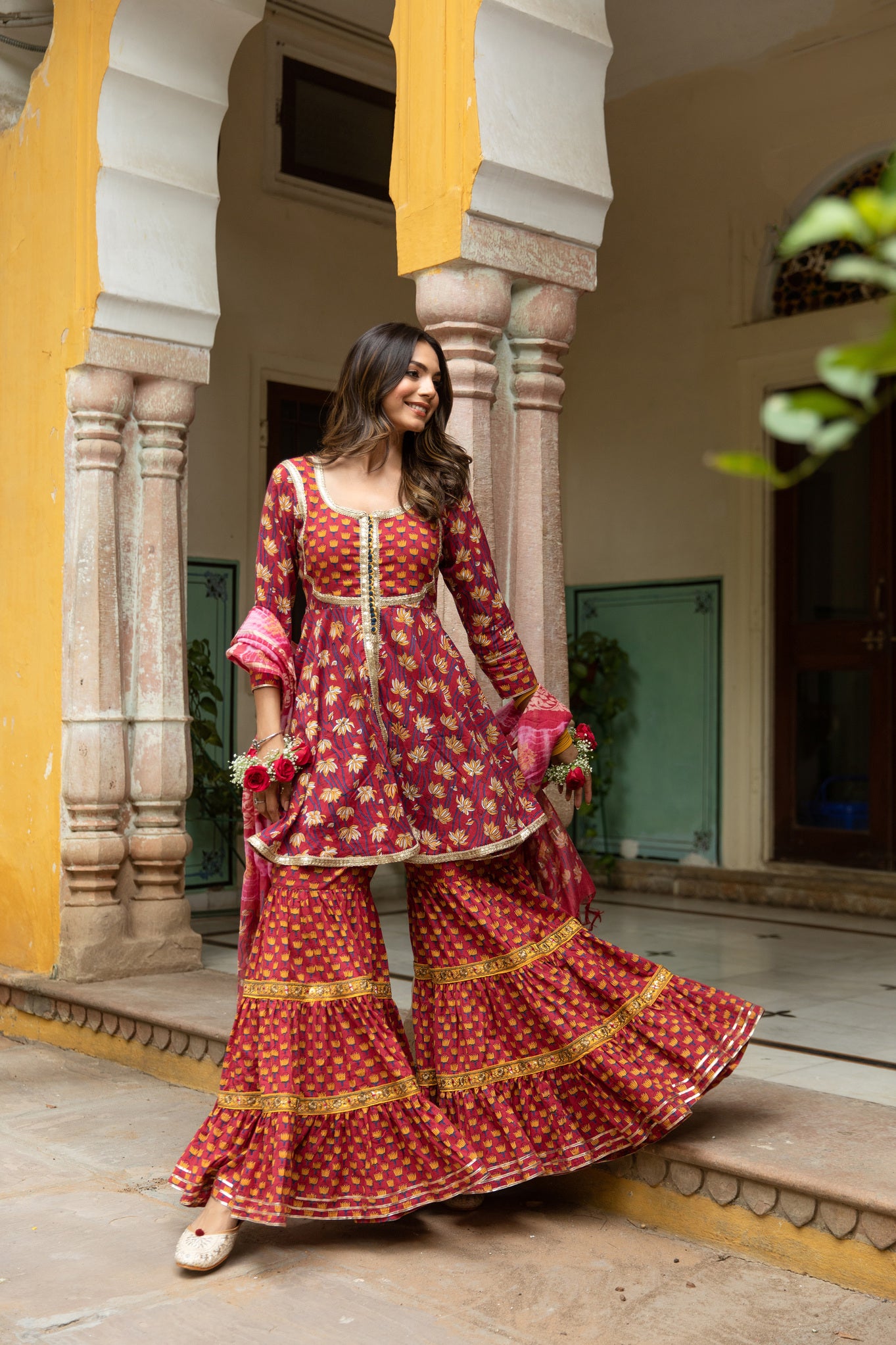 Jiya Sharara Set