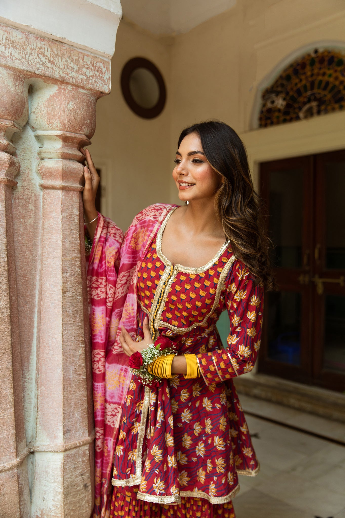 Jiya Sharara Set