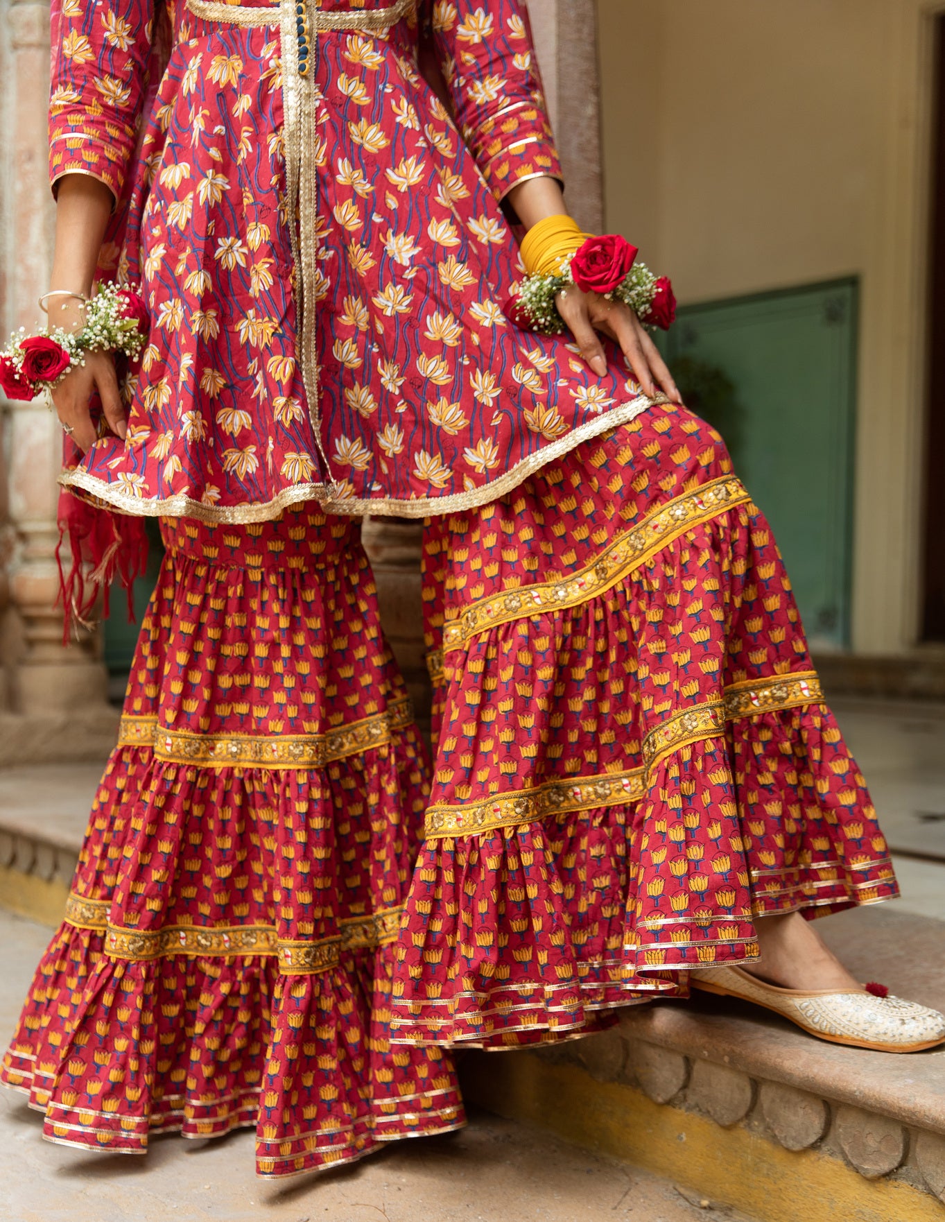 Jiya Sharara Set