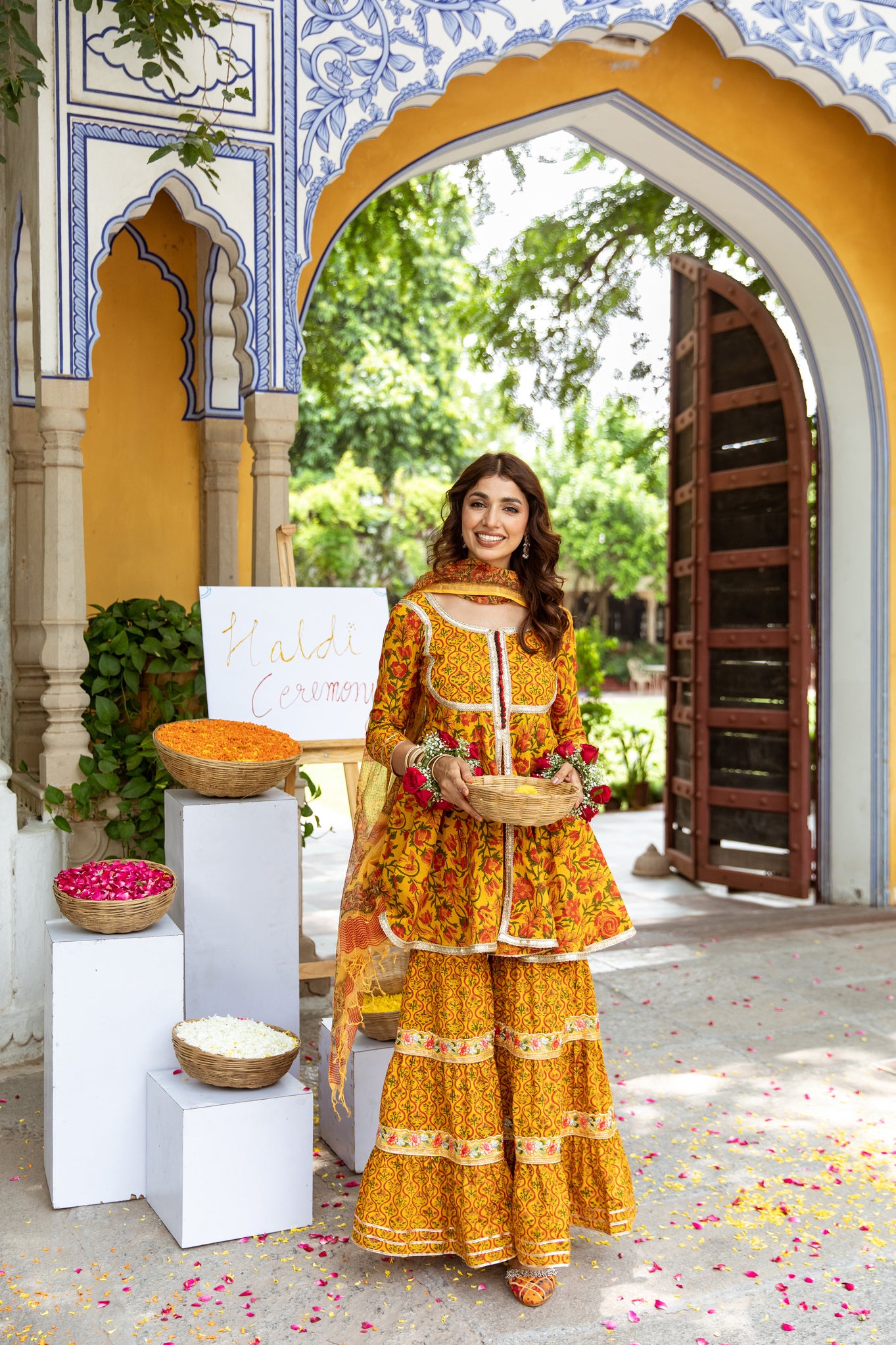 Kavya Sharara Set