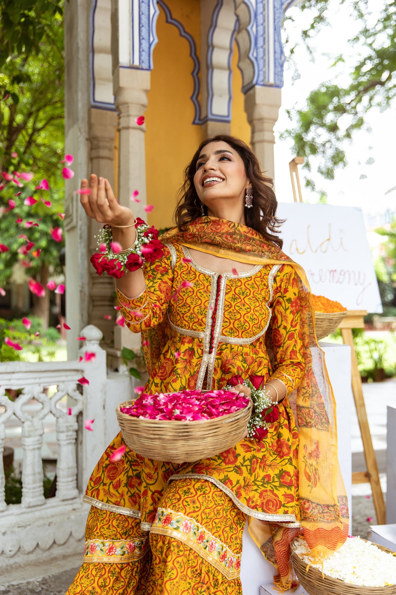 Kavya Sharara Set