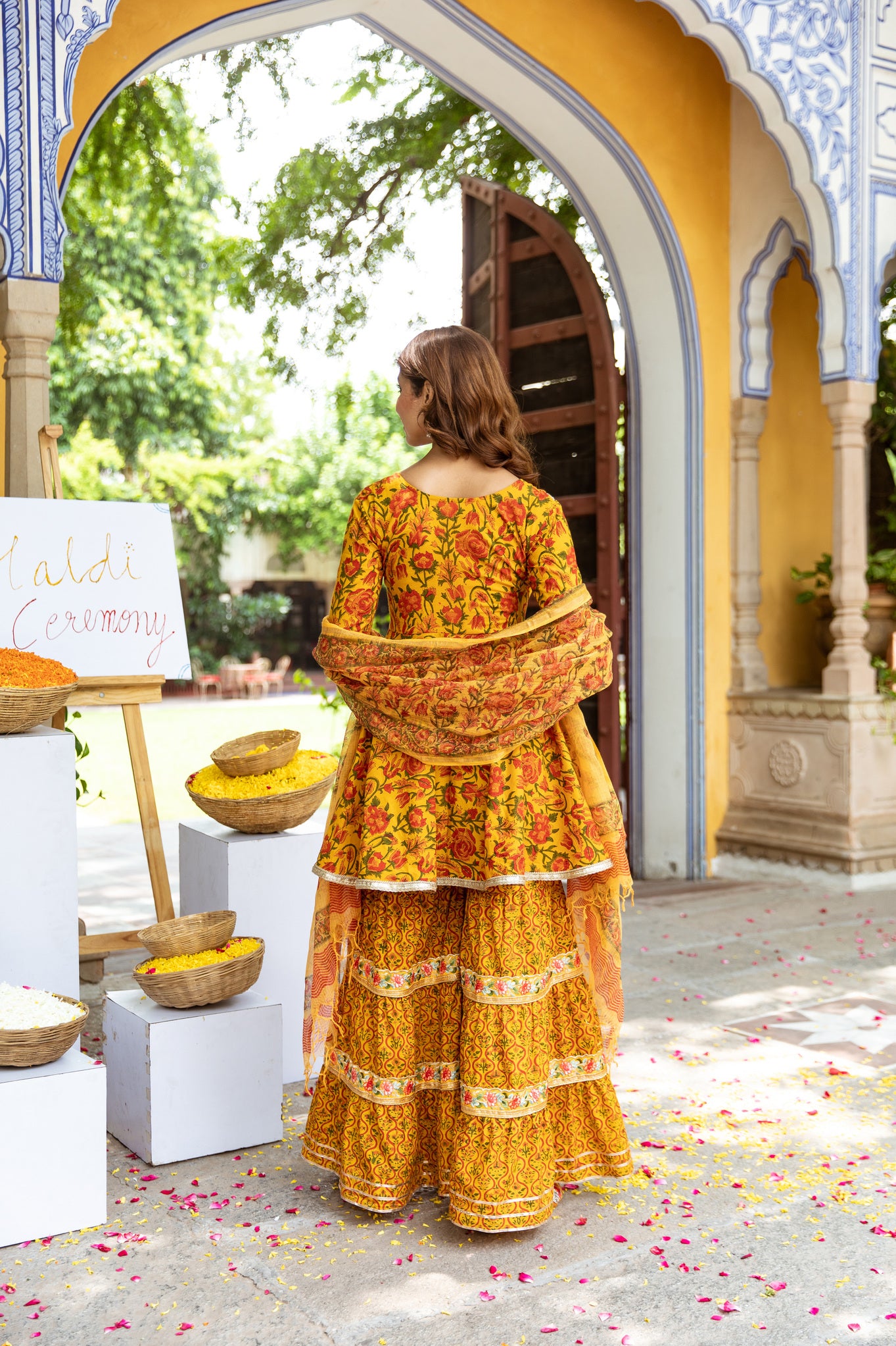 Kavya Sharara Set