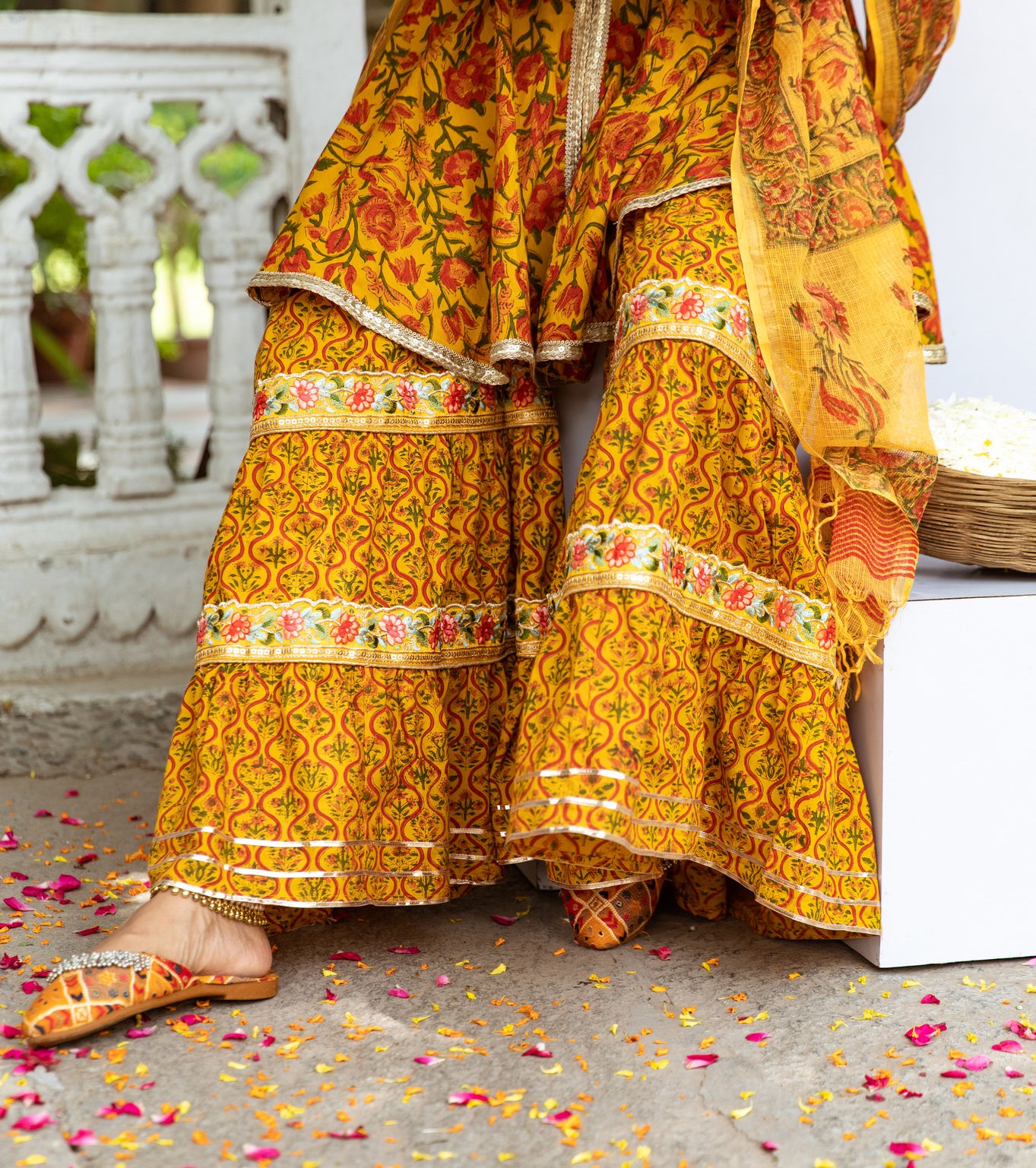 Kavya Sharara Set
