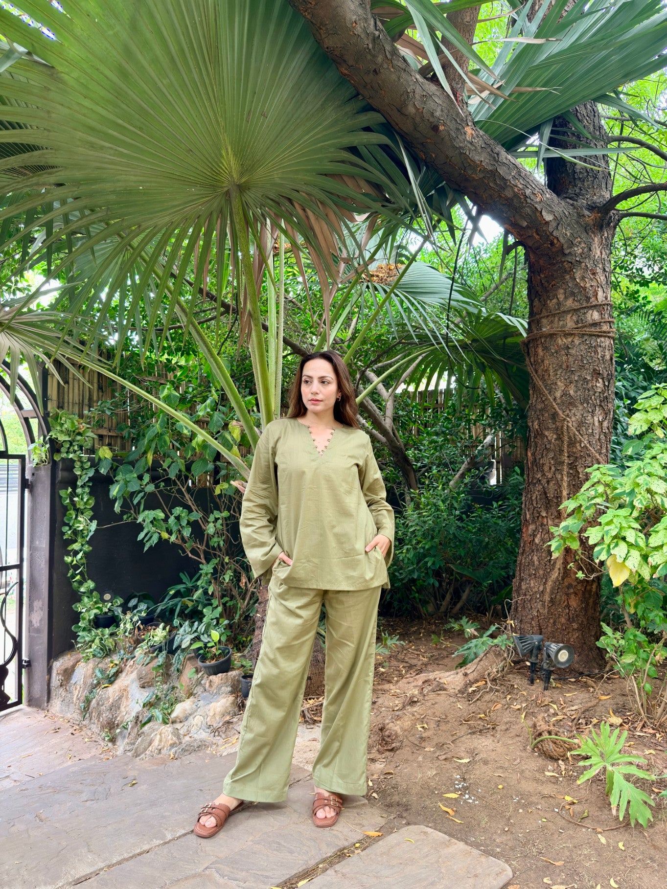 Sunday Stroll Co-ord Set (Mint Green)