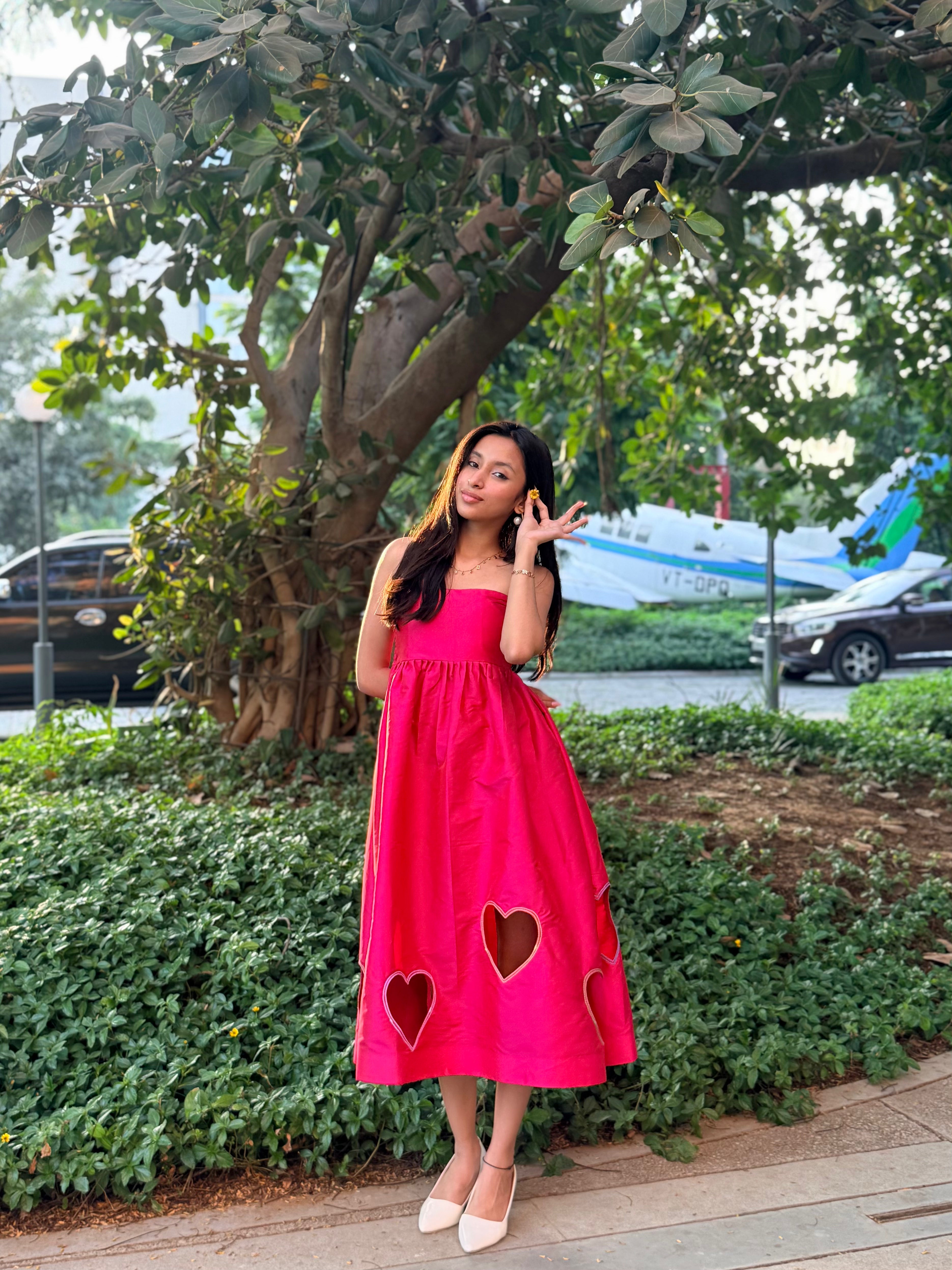 Back To December Midi Dress