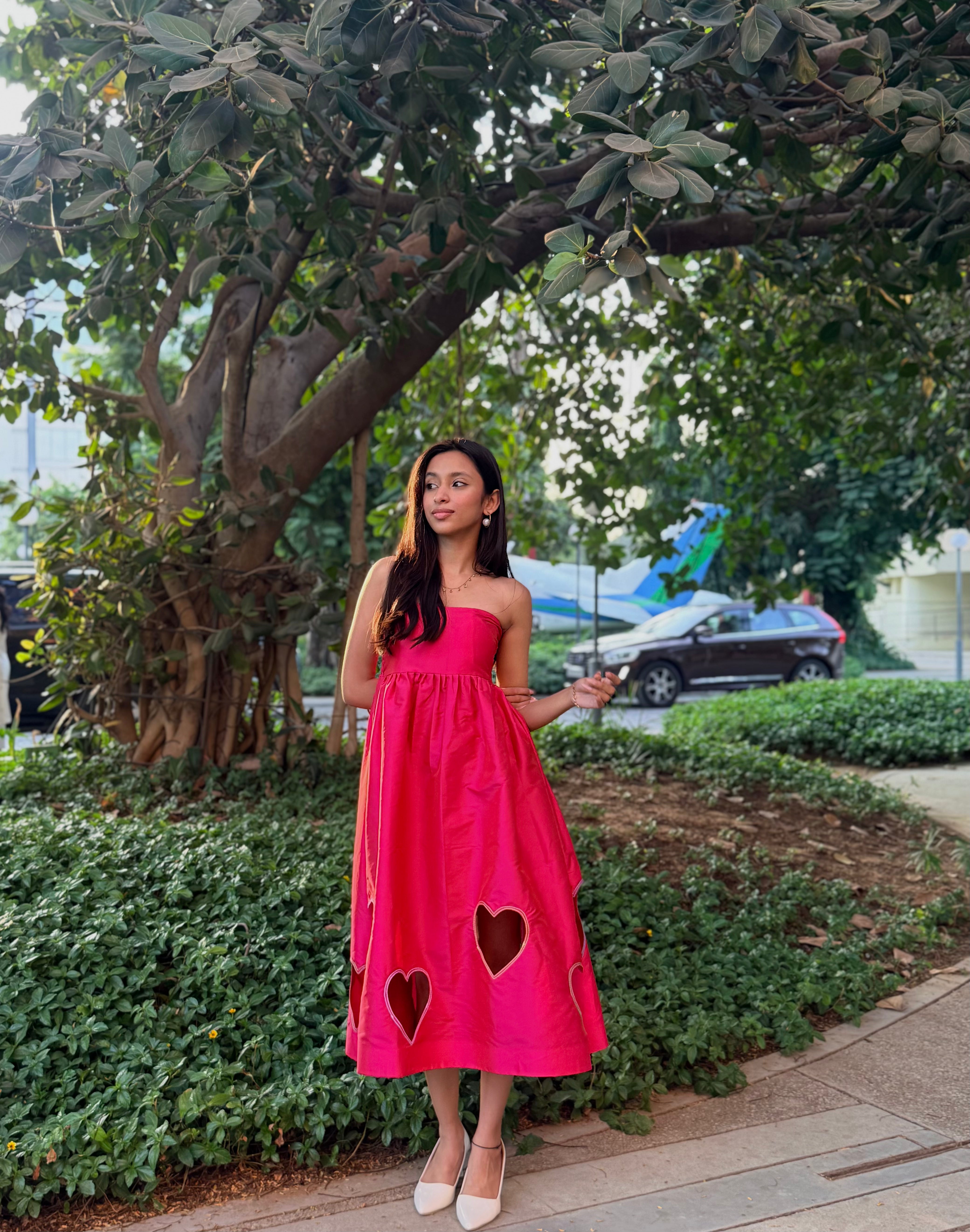 Back To December Midi Dress