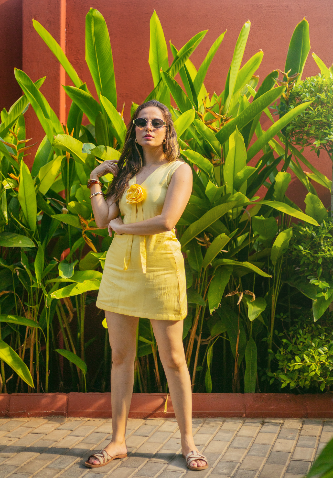 Lemon Sorbet Short Dress