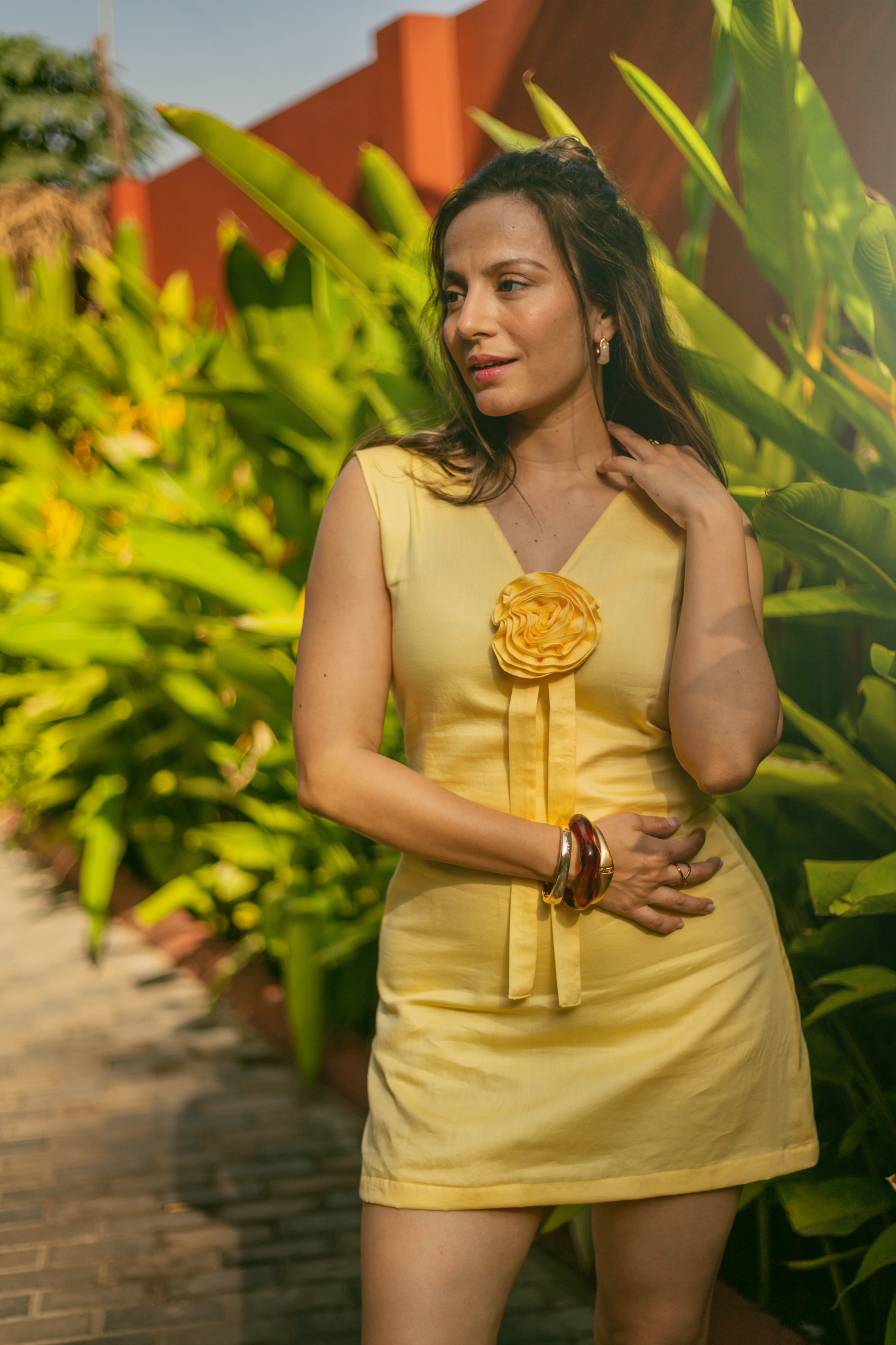 Lemon Sorbet Short Dress