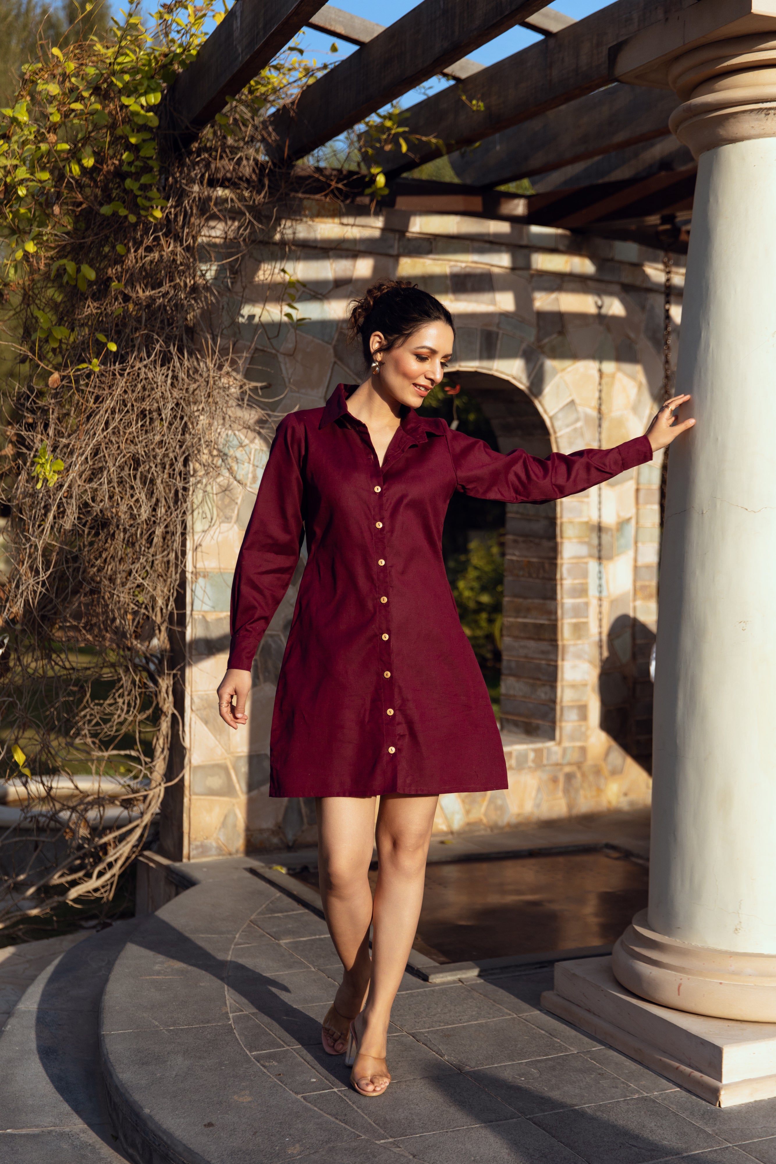 Raspa Shirt Dress