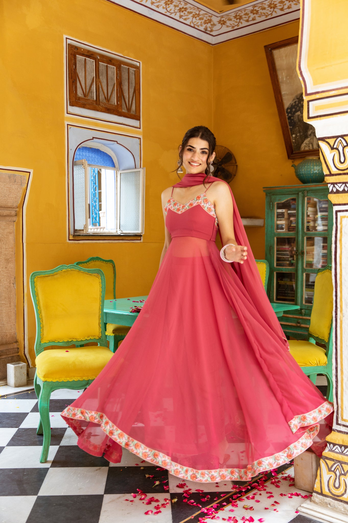Rani Suit Set (Pink)