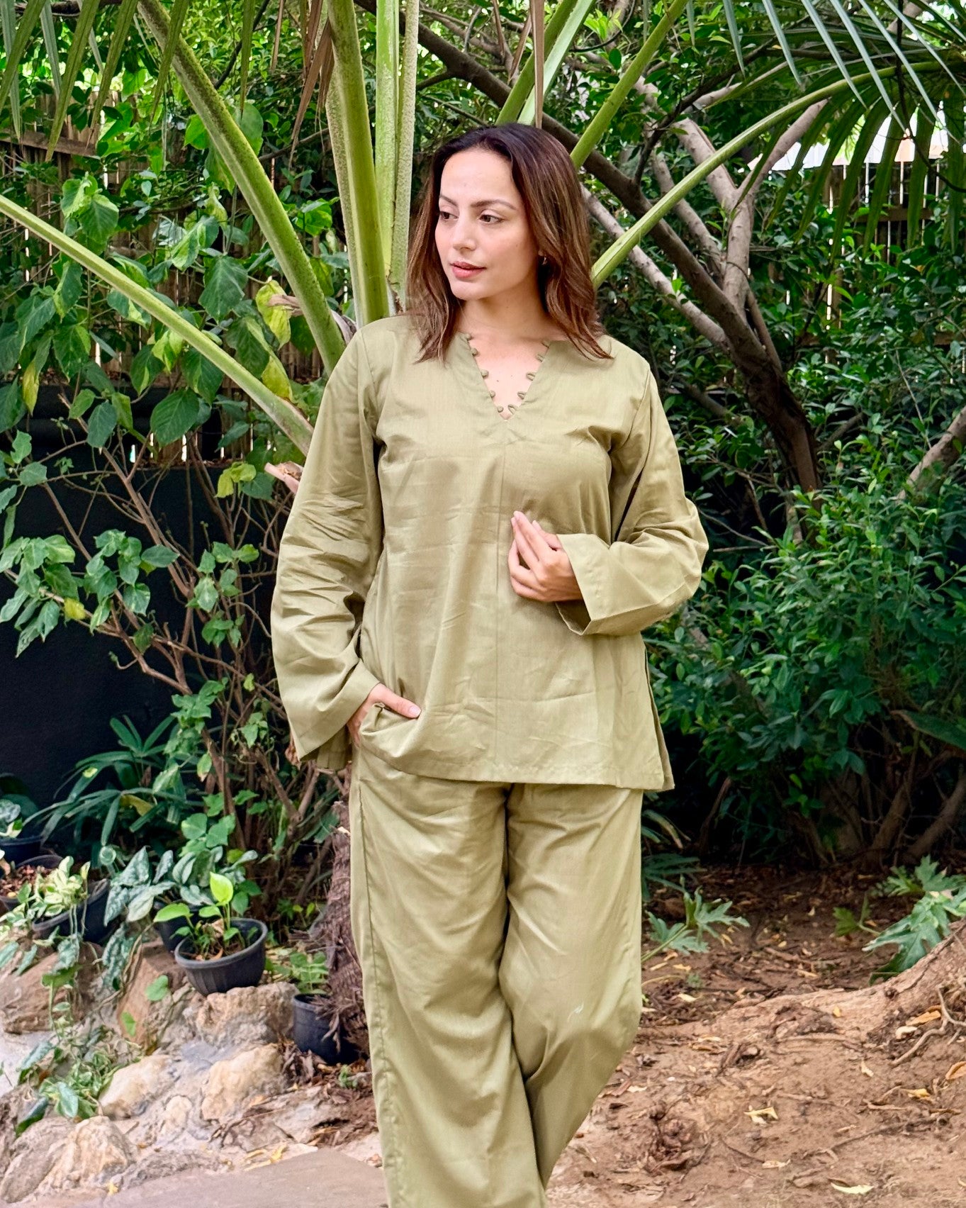 Sunday Stroll Co-ord Set (Mint Green)