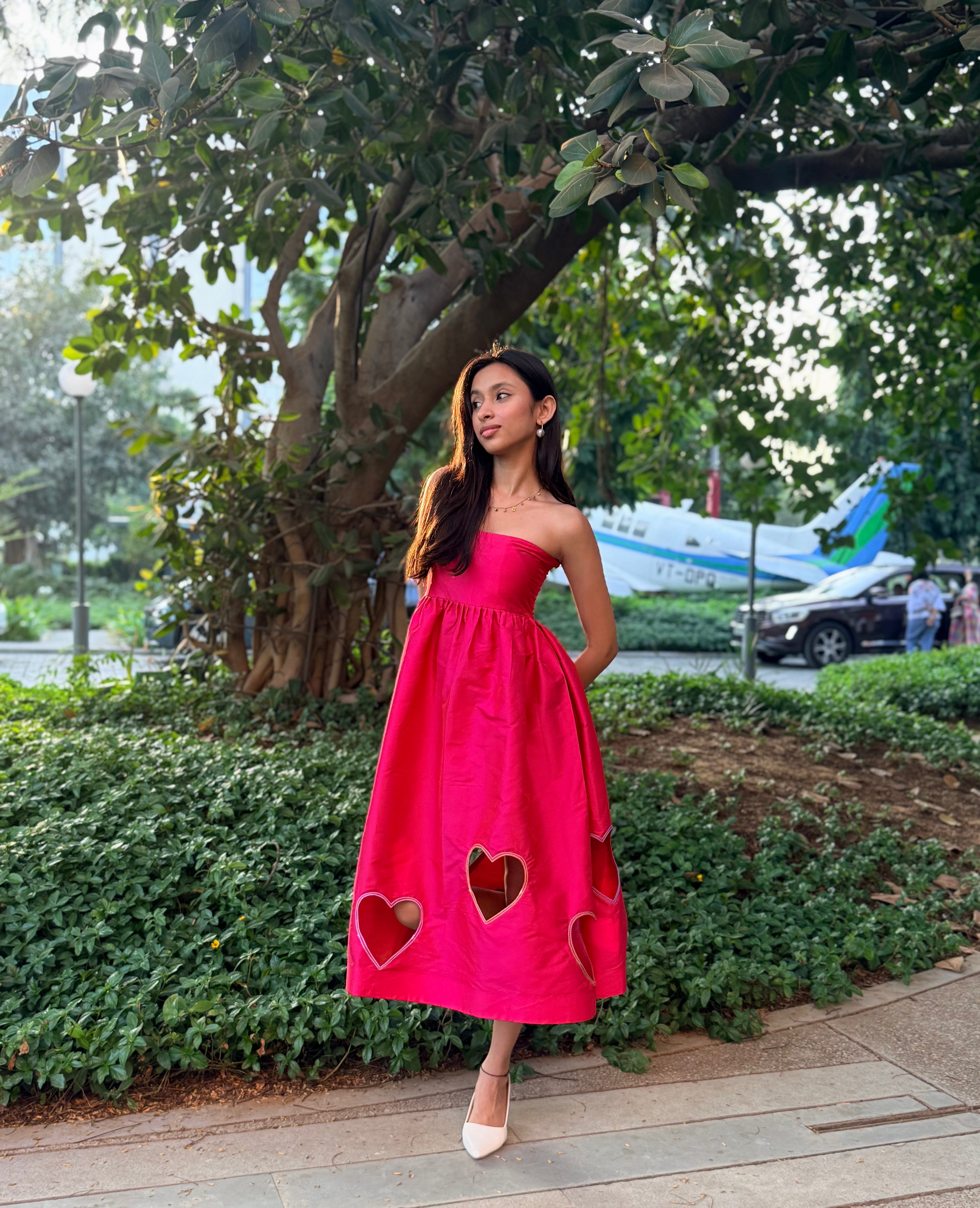 Back To December Midi Dress