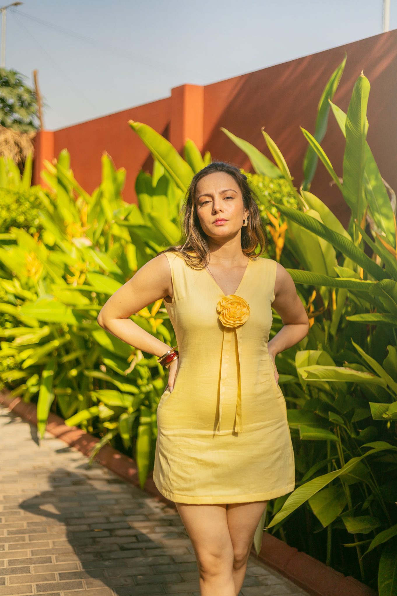 Lemon Sorbet Short Dress