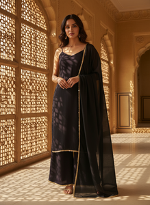 Shama Italian Crepe Suit Set