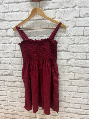 Red dreamy short dress
