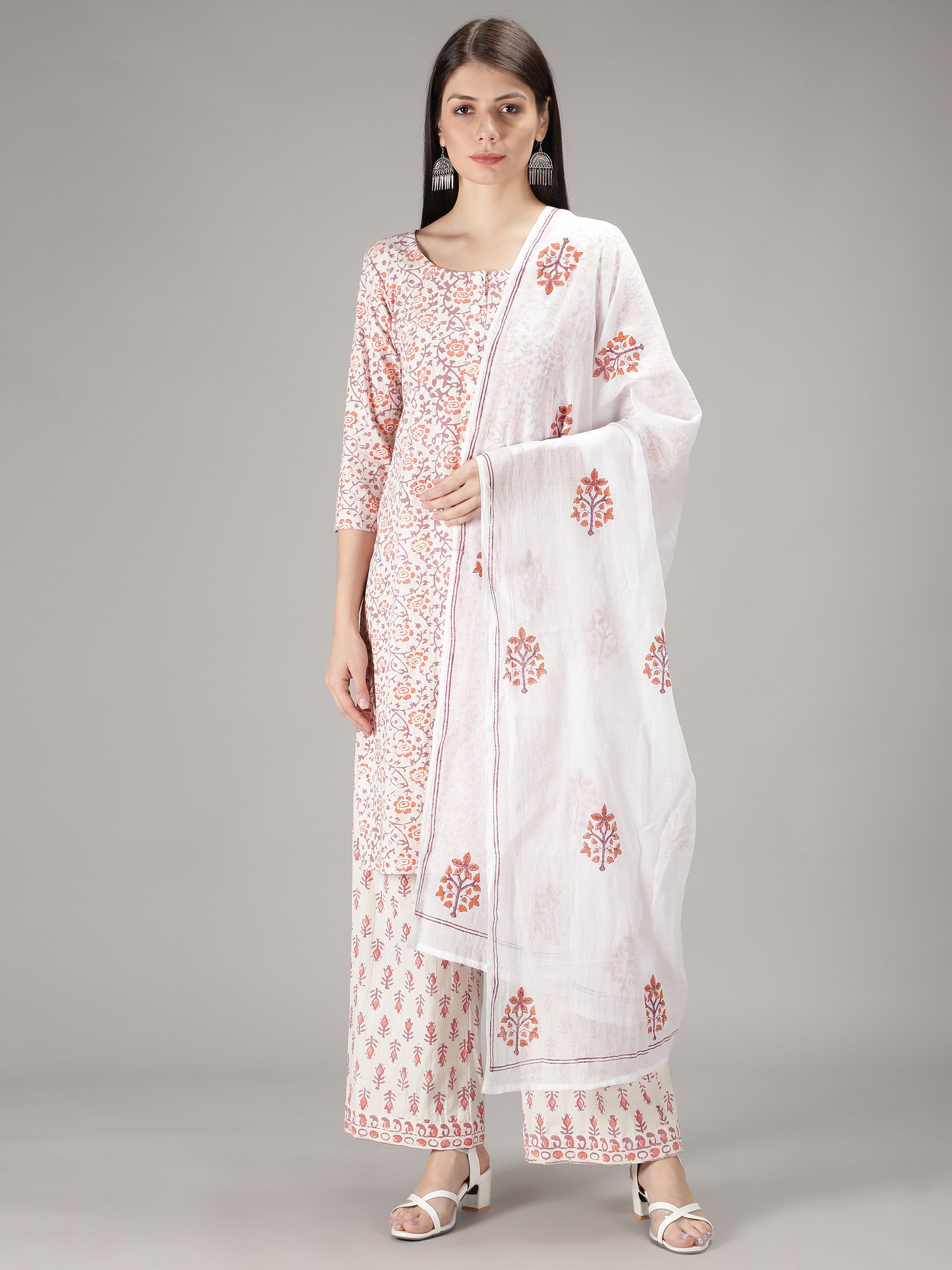 Suhana' Plazzo & Kurta with Dupptta