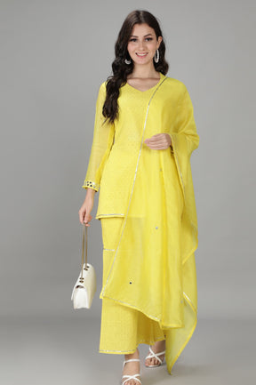 Gul Bahaar' Lucknowi Sharara Set
