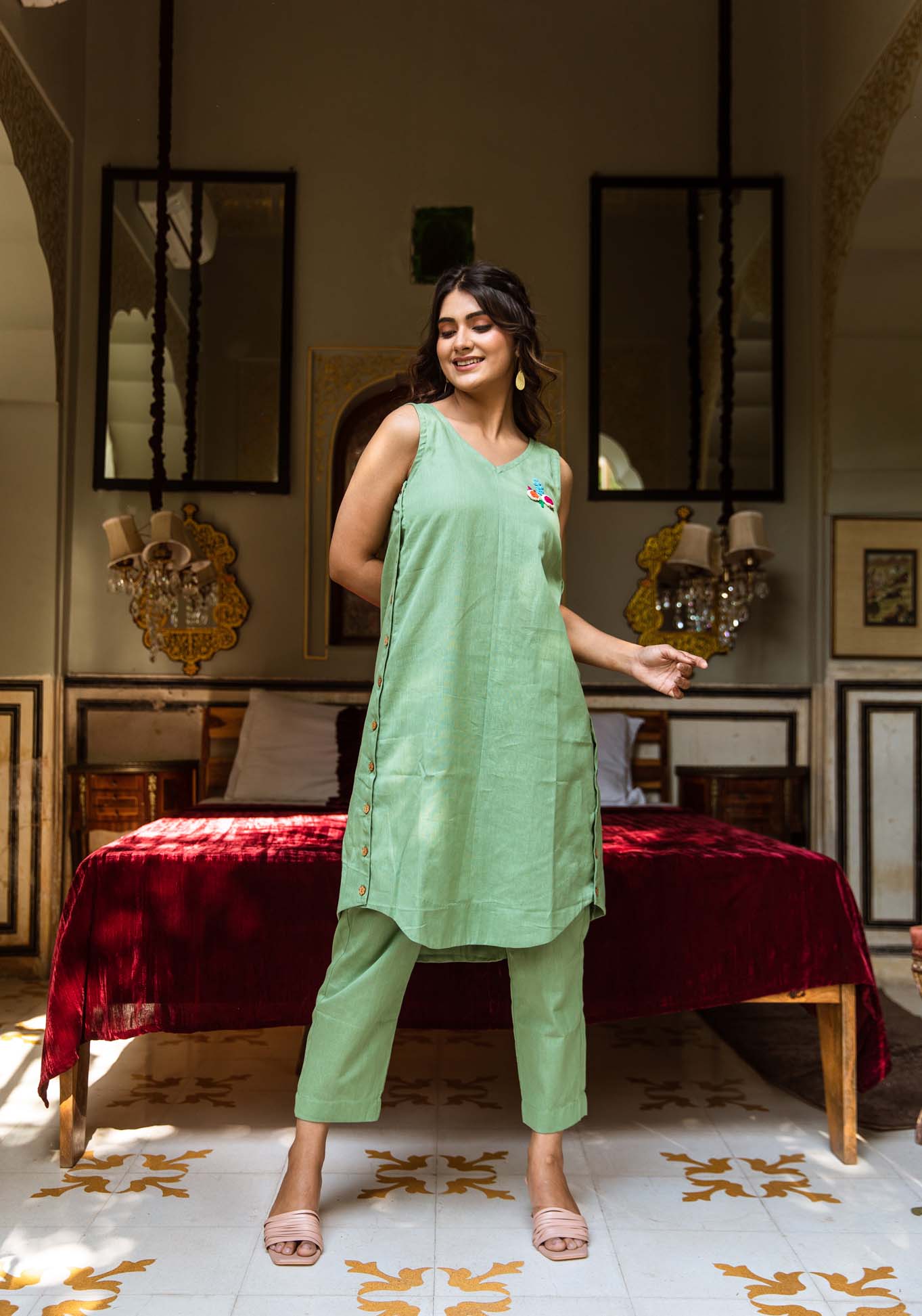 Afsana Kurta Pant Set