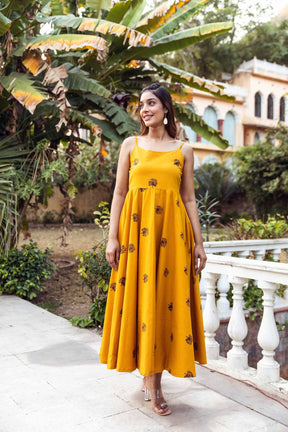 Sunflower Long Dress