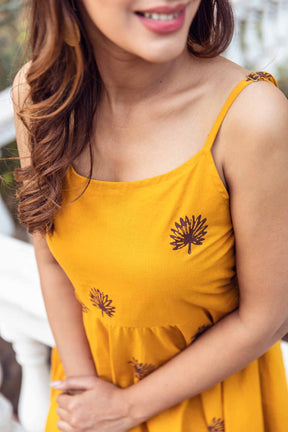Sunflower Long Dress