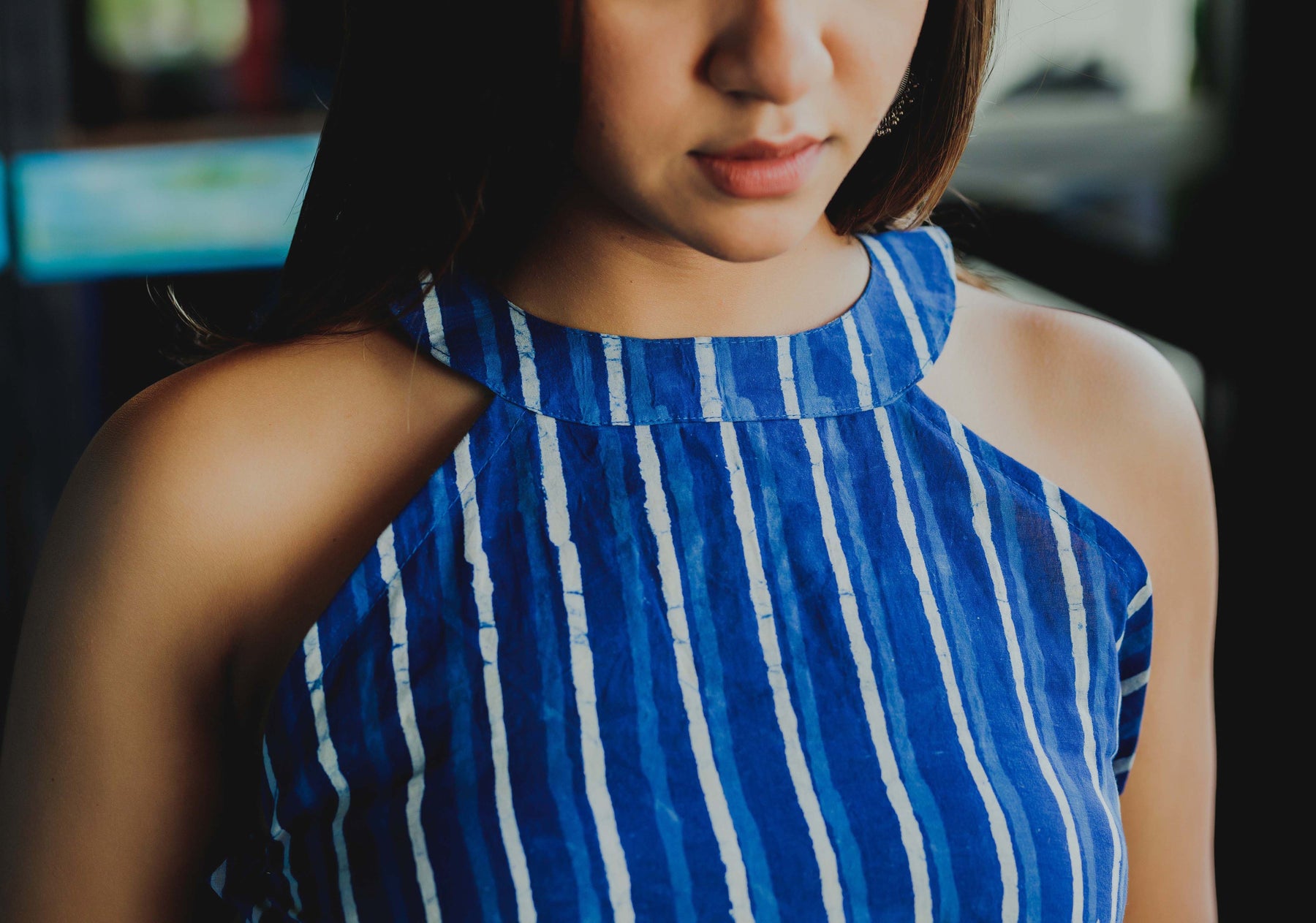 Serene' Indigo Dress