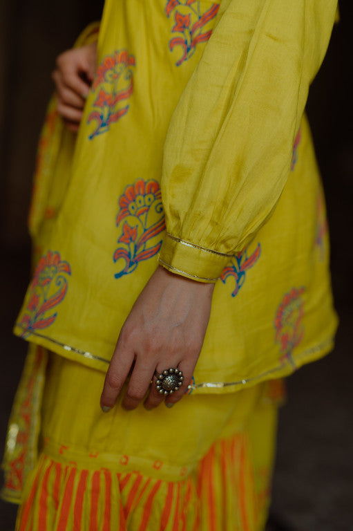 Genda Phool' Sharara Set