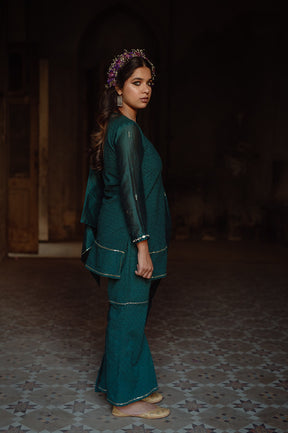 Sada Bahaar' Lucknowi Sharara Set